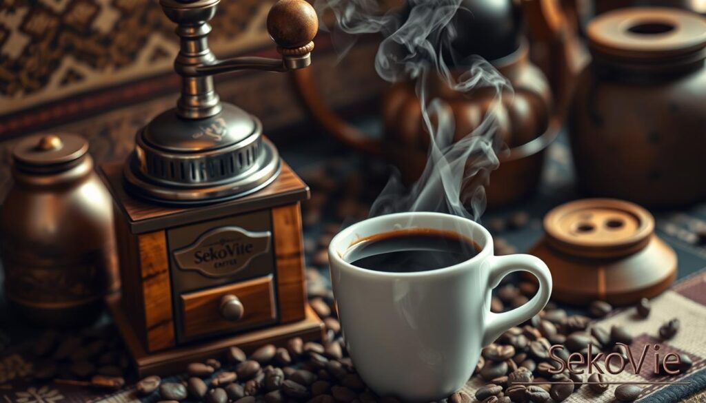 kopi bergaya klasik