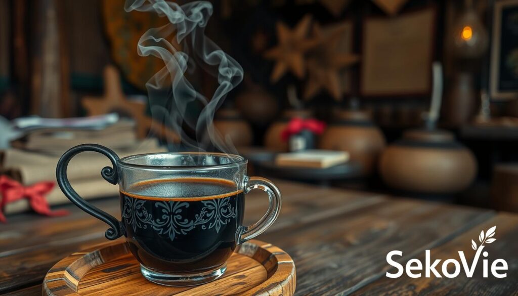 Penyajian Kopi Padasan Tradisional